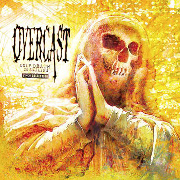 Overcast - Only Death Is Smiling (Red W/Black Splatter) - Metal - LP