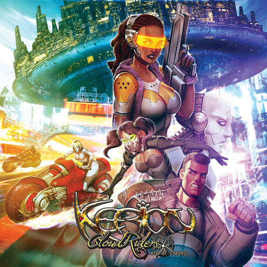 Kerion - Cloudriders: Age Of Cyborgs - Power Metal - CD