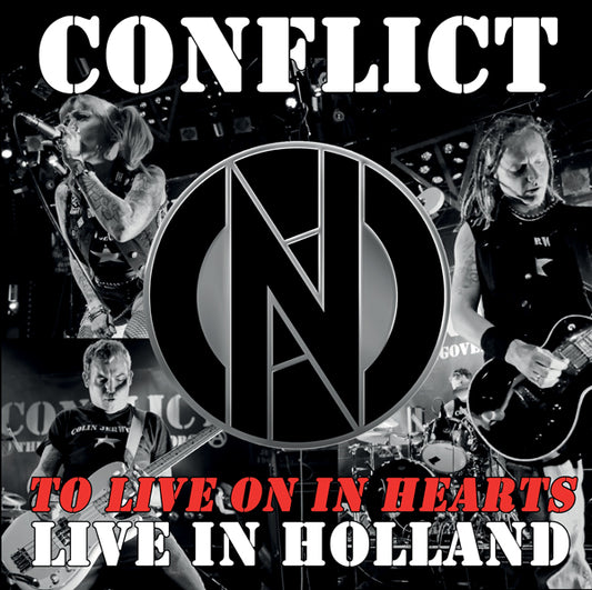 Conflict - To Live On In Hearts - Live In Holland - Punk - CD