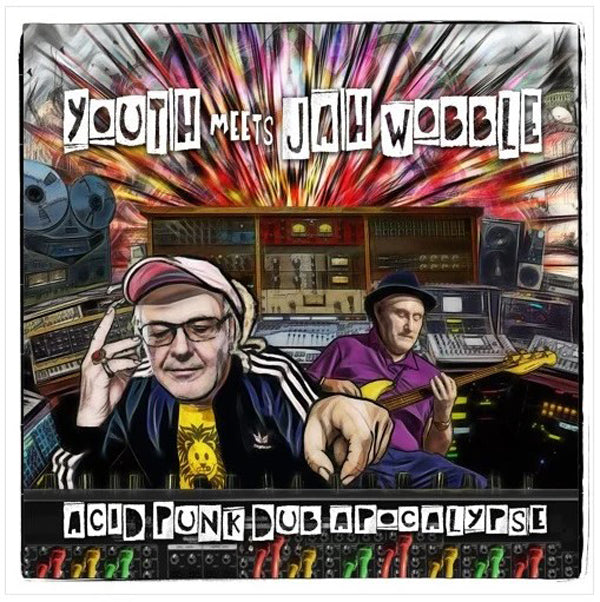 Youth Meets Jah Wobble - Acid Punk Dub Apocalypse (Red Transparent) - Electronic - LP