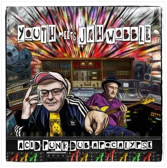 Youth Meets Jah Wobble - Acid Punk Dub Apocalypse (Red Transparent) - Electronic - LP