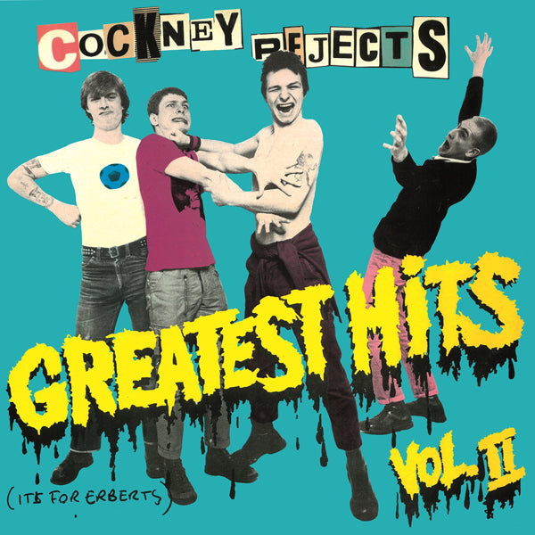 Cockney Rejects - Greatest Hits Vol 2 (Sky Blue Vinyl) - Punk - LP