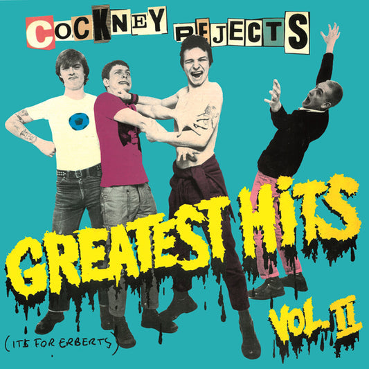 Cockney Rejects - Greatest Hits Vol 2 (Sky Blue Vinyl) - Punk - LP
