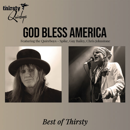 Thirsty Quireboys - God Bless America - Best Of Thirsty - Rock - LP