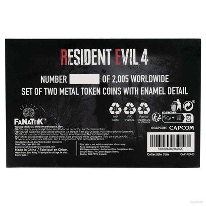 Resident Evil 4 Set of Two Tokens