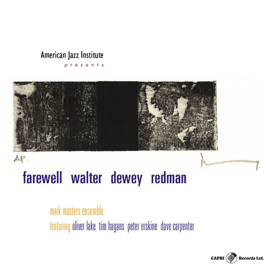 Mark Masters - Farewell Walter Dewey Redman - Jazz - CD