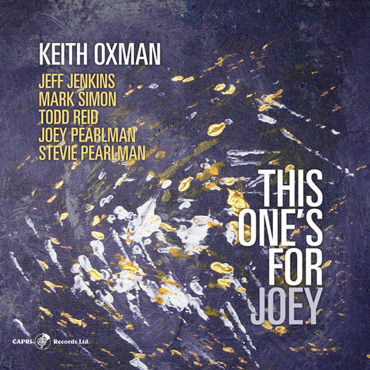 Keith Oxman - This One'S For Joey - Jazz - CD