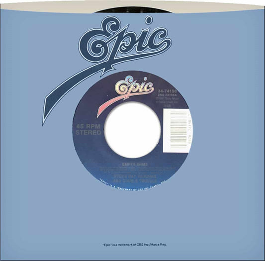 Stevie Ray Vaughn & Double Trouble - Empty Arms B/W Wham - Rock - 7