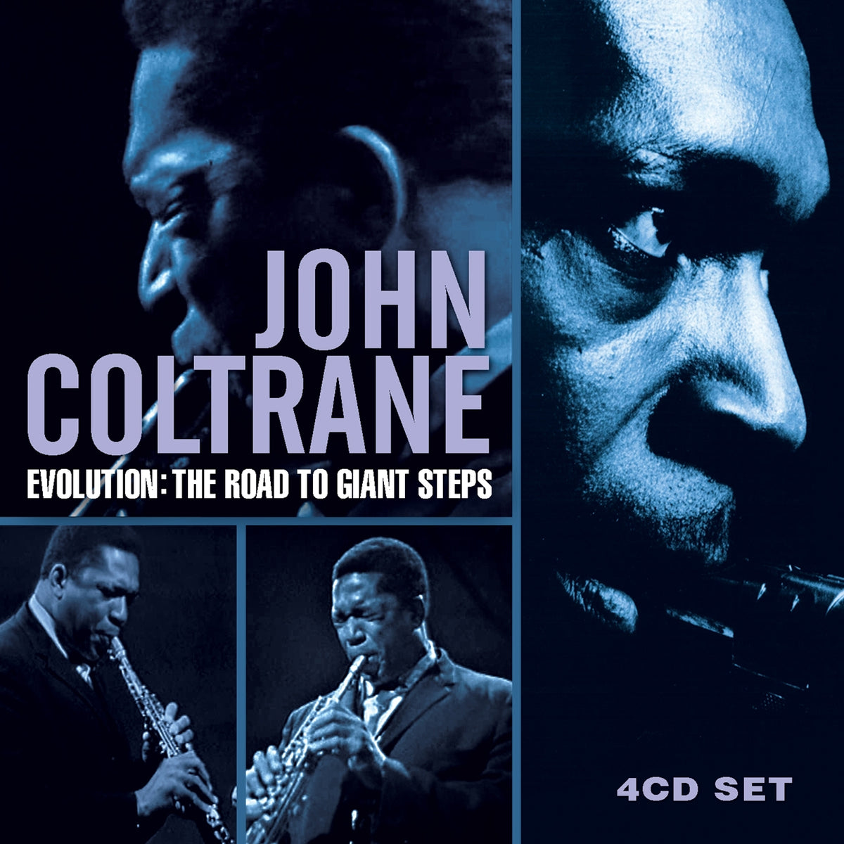 John Coltrane - Evolution: Road To Giant Steps - Jazz - 4 CD Music Box Set