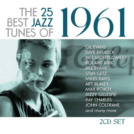 Various Artists - The 25 Best Jazz Tunes Of 1961 (2Cd) - Jazz - DCD