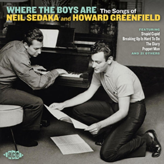Various Artists - Where The Boys Are - The Songs Of Neil Sedaka And Howard Greenfield - Rock/Pop - CD