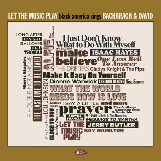 Various Artists - Let The Music Play - Black America Sings Bacharach & David - Soul/Funk - CD