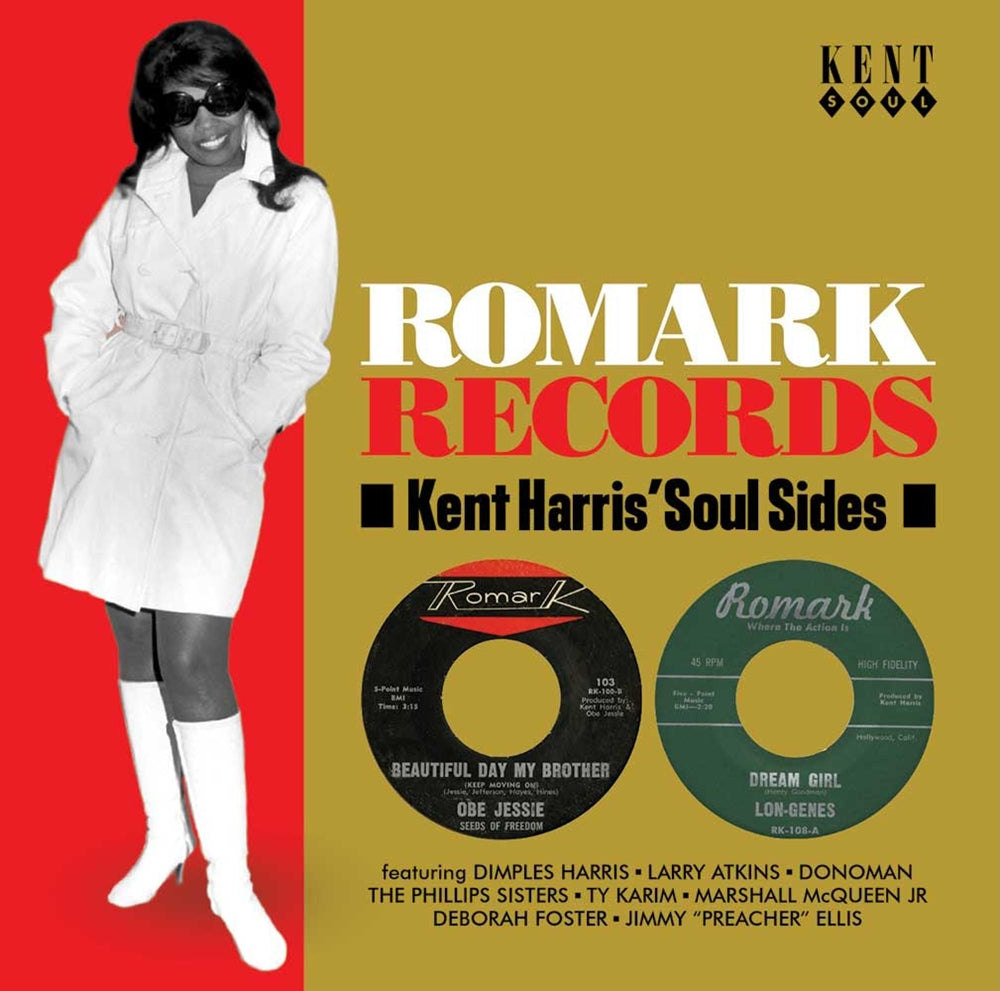 Various Artists - Romark Records ~ Kent Harris' Soul Sides - Soul/Funk - CD