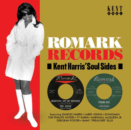 Various Artists - Romark Records ~ Kent Harris' Soul Sides - Soul/Funk - CD