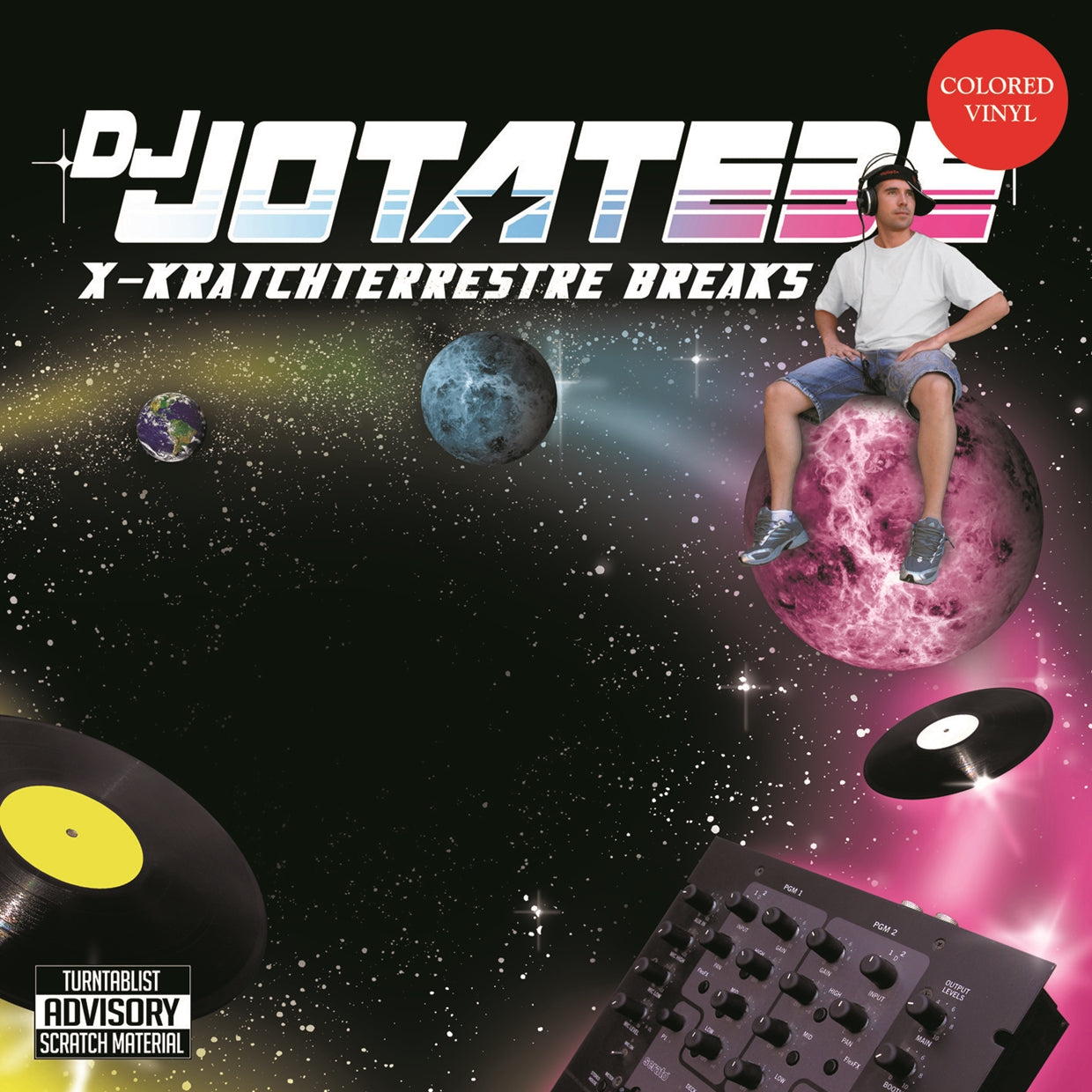 Dj Jotatebe - X-Kratchterrestre Breaks (Milky Colour Vinyl) - Hip-Hop/Rap - LP