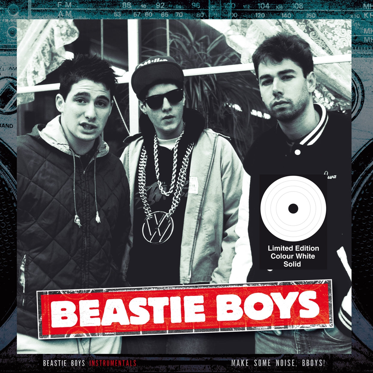 Beastie Boys - Make Some Noise, Bboys! - Instrumentals (White Vinyl) - Hip-Hop/Rap - DLP