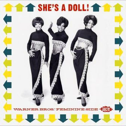 Various Artists - She'S A Doll - Warner Bros. Feminine Side - Soul/Funk - Music CD