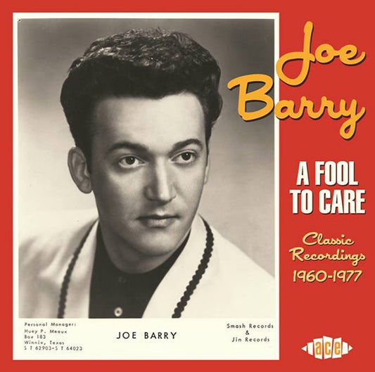 Joe Barry - A Fool To Care - Rock/Pop - DCD