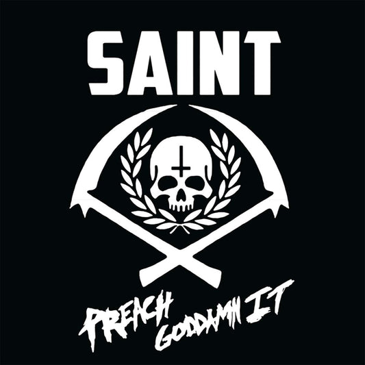 Saint (Christopher Webster) - Preach Goddamn It - Punk - LP
