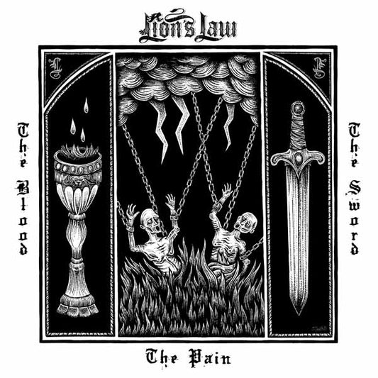 Lion'S Law - The Pain, The Blood And The Sword (Black Vinyl) - Punk - LP