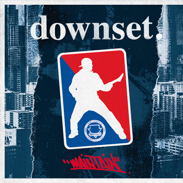 Downset - Maintain (Cyan Blue) - Hardcore - LP