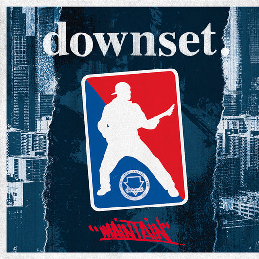 Downset - Maintain (Cyan Blue) - Hardcore - LP