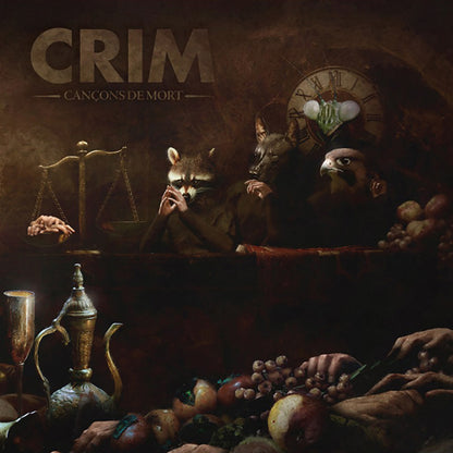 Crim - Cancons De Mort (Evergreen & Brown W/ Gold Splatter Vinyl) - Punk - LP