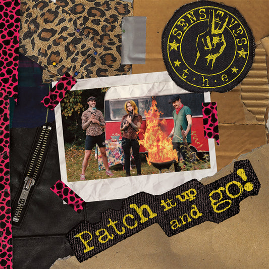 Sensitives, The - Patch It Up And Go (Ltd. Yellow/Black Marble Vinyl) - Punk - LP
