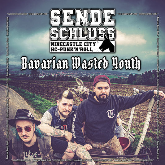 Sendeschluss - Bavarian Wasted Youth Ep (Blue-White 12" + Booklet) - Punk - 12