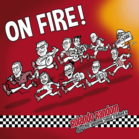 Rolando Random & The Young Soul Rebels - On Fire (Eco Vinyl) - Reggae/Ska - LP