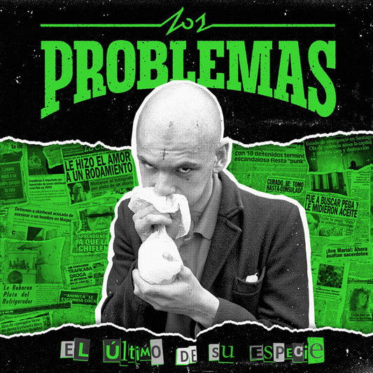 Los Problemas - El Ultimo De Su Especie (Green-Black Marbled Vinyl) - Punk - LP
