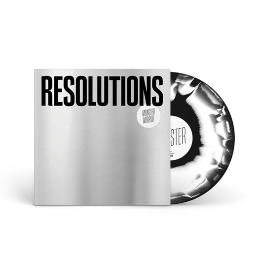 Resolutions - Monster Mirror (Black/White Swirl Vinyl) - Rock - LP