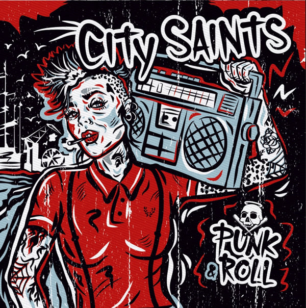 City Saints - Punk & Roll (Splatter On Babyblue Vinyl 2Lp) - Punk - DLP