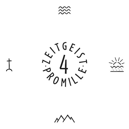 4 Promille - Zeitgeist (Red/Black Marbled Vinyl) - Punk - LP