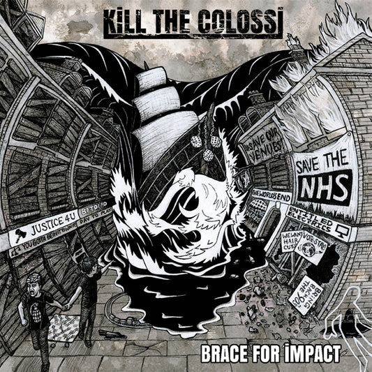 Kill The Colossi - Brace For Impact (Red/Black/Grey Hazed Vinyl) - Punk - LP