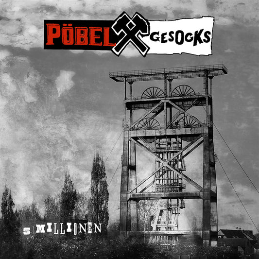 Pöbel & Gesocks - 5 Millionen (Black Vinyl) - Punk - LP