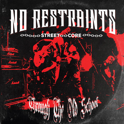 No Restraints - Through The Old School (One-Sided Blood Red/Black Vinyl) - Hardcore - Music Vinyl LP