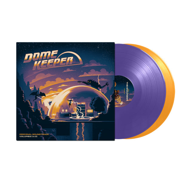 Cameron Paxton - Dome Keeper - Original Game Soundtrack (Purple & Translucent Orange Vinyl 2Lp) - Gaming - DLP