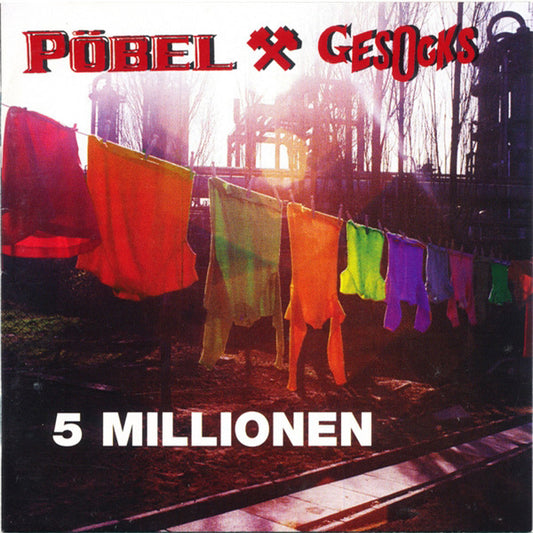 Pöbel & Gesocks - 5 Millionen (Original Artwork Jewelcase Cd) - Punk - CD