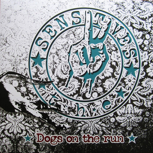 Sensitives, The - Dogs On The Run (Yellow W/ Black'N'White Splatter Vinyl) - Punk - LP