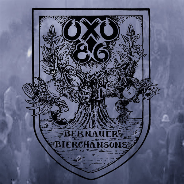 Oxo 86 - Bernauer Bierchansons (Ultraclear W/ Dark Splatter Vinyl) - Punk - LP