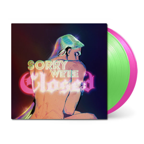 C. Bedford, Okumura, Devix & Catton Arthur - Sorry We'Re Closed (Original Game Soundtrack) (Transparent Neon Pink And Opaque Neon Green Vinyl 2Lp) - Gaming - DLP