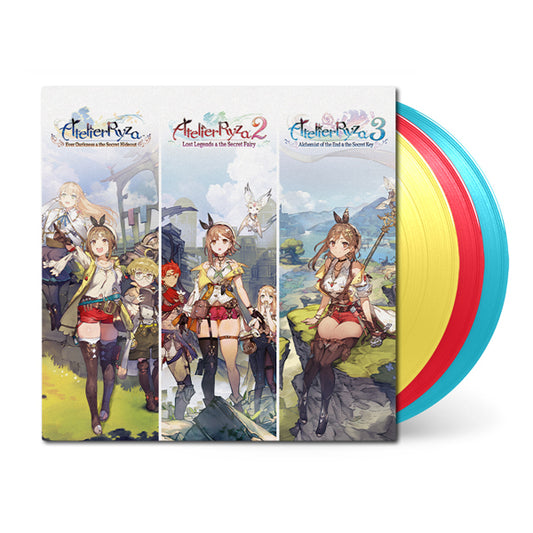 Various Artists - Atelier Ryza Trilogy (Lemon, Red & Light Blue Vinyl) - Gaming - 3LP