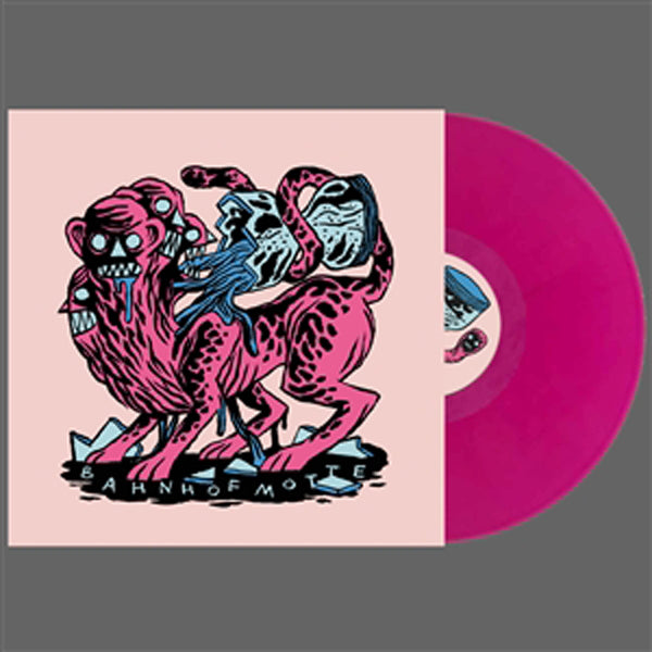 Bahnhof Motte - Zeit Fressen (Transparent Magenta Vinyl) - Rock - LP