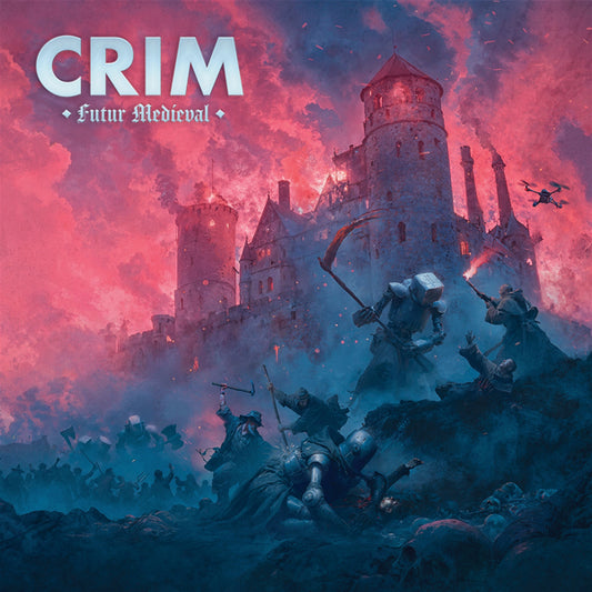 Crim - Futur Medieval (Royal Blue & Hot Pink Vinyl) - Punk - LP
