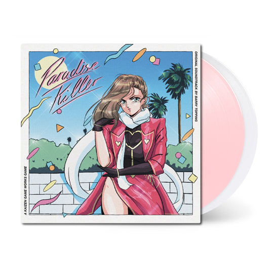 Various Artists - Paradise Killer [Original Game Soundtrack] (Rosâ And Crystal Clear With White Marbled Vinyl 2Lp) - Gaming - Vinyl Double Album