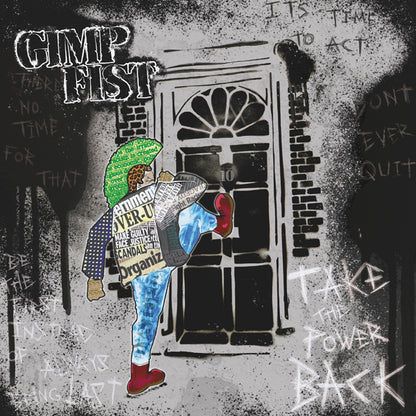 Gimp Fist - Take The Power Back (Yellow-Black Atomic Vinyl) - Punk - Music Vinyl LP