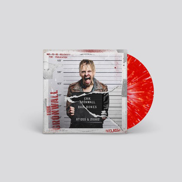 Erik Grönwall - Bad Bones (Indie Store Only Red Splatter Vinyl) - Rock - LP