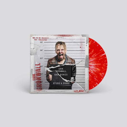 Erik Grönwall - Bad Bones (Indie Store Only Red Splatter Vinyl) - Rock - LP