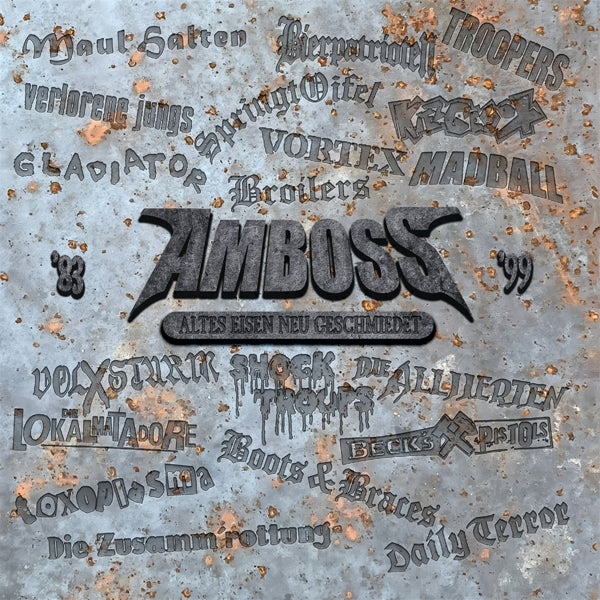 Amboss - Altes Eisen Neu Geschmiedet (Indie Shop Exclusive White Vinyl 2Lp) - Hardcore - DLP